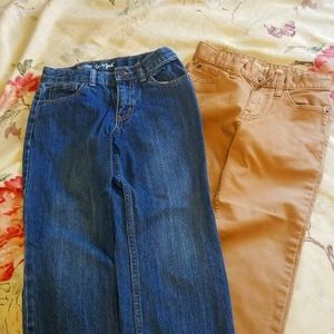 Two Pairs Size 8 Kids Jeans
